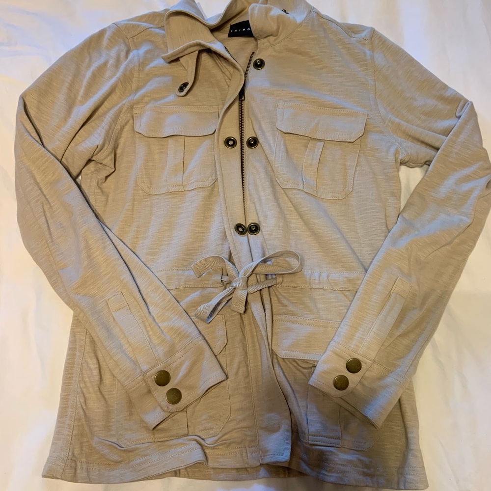 Cream Tribal Jacket